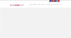 Desktop Screenshot of devitastyle.com