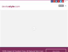 Tablet Screenshot of devitastyle.com